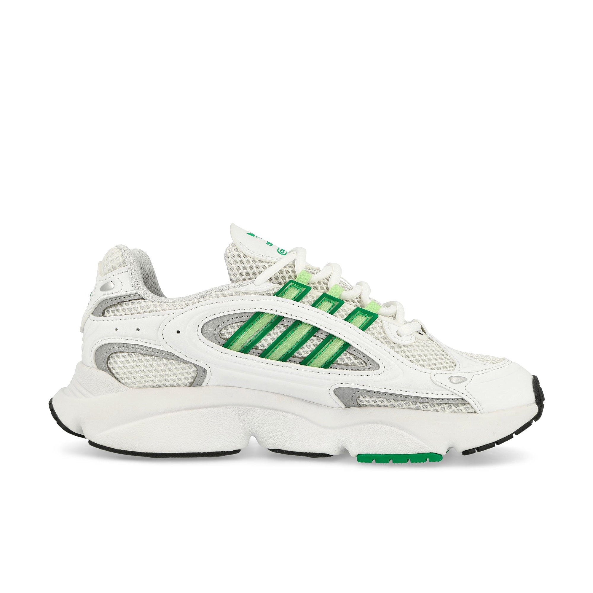 adidas Ozmillen W Cloud White / Semi Green Spark / Green Low Top Sneakers  Silhouette | Overkill