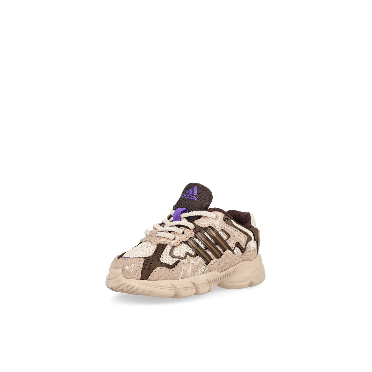 adidas Bad Bunny x adidas Response CL I Ecru Tint / Brown Strata / Earth Strata Sneakers  Close Up | Overkill