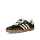 adidas Wales Bonner x adidas Pony Tonal Samba Core Black / Cream White / Cream White Sneakers  Close Up | Overkill