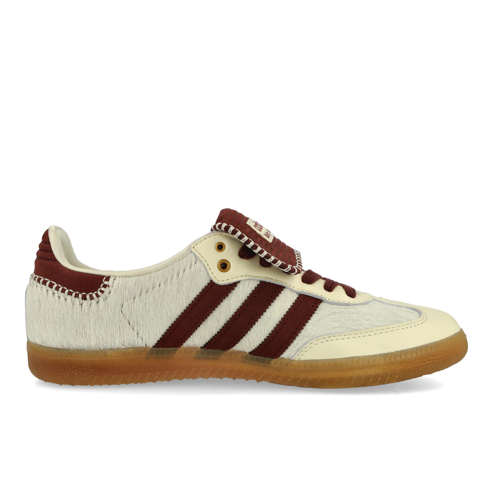 adidas Wales Bonner x adidas Pony Tonal Samba Cream White / Mystery Brown / Cream White Sneakers  Silhouette | Overkill