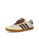 adidas Wales Bonner x adidas Pony Tonal Samba Cream White / Mystery Brown / Cream White Sneakers  Close Up | Overkill