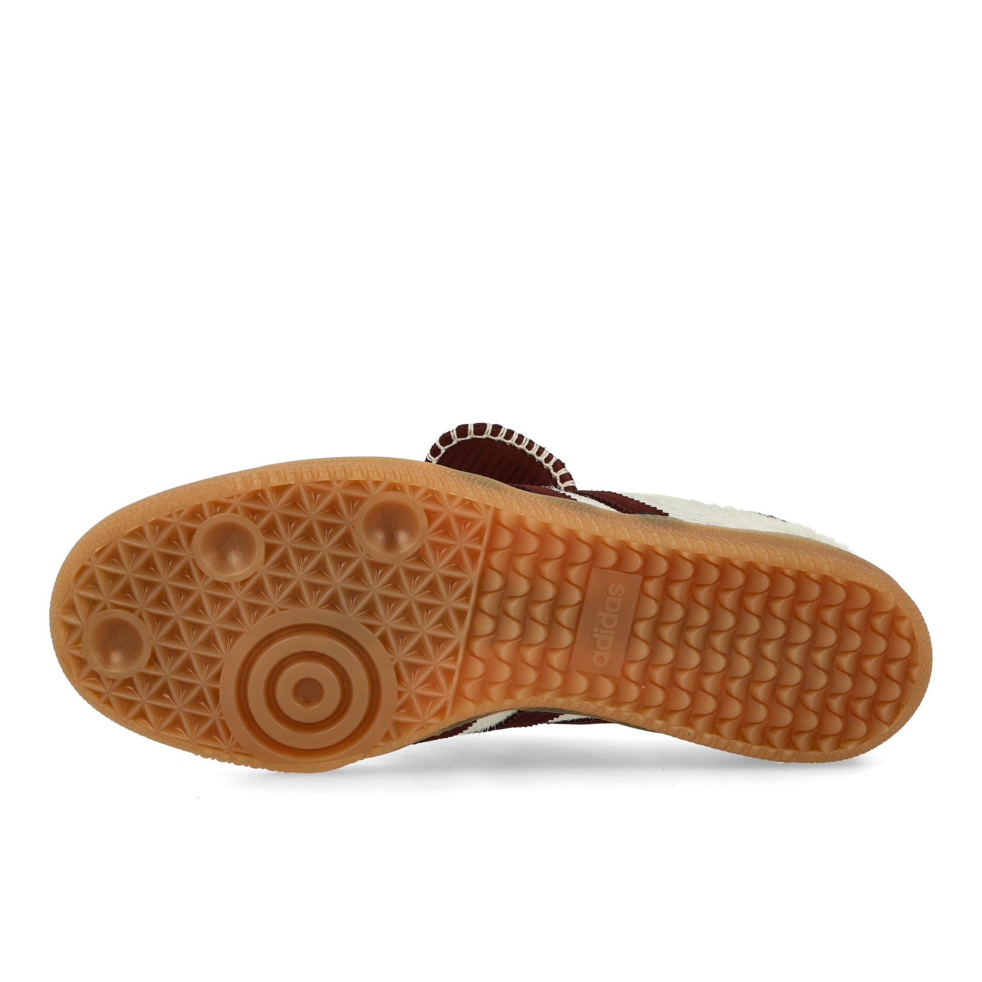 adidas Wales Bonner x adidas Pony Tonal Samba Cream White / Mystery Brown / Cream White Sneakers  Detail View 1 | Overkill