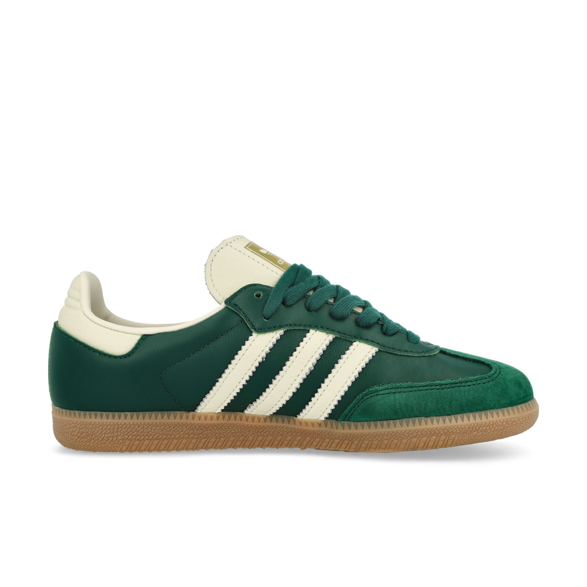 adidas Samba OG W Collegiate Green / Cream White / Gold Metallic Low Top Sneakers  Silhouette | Overkill