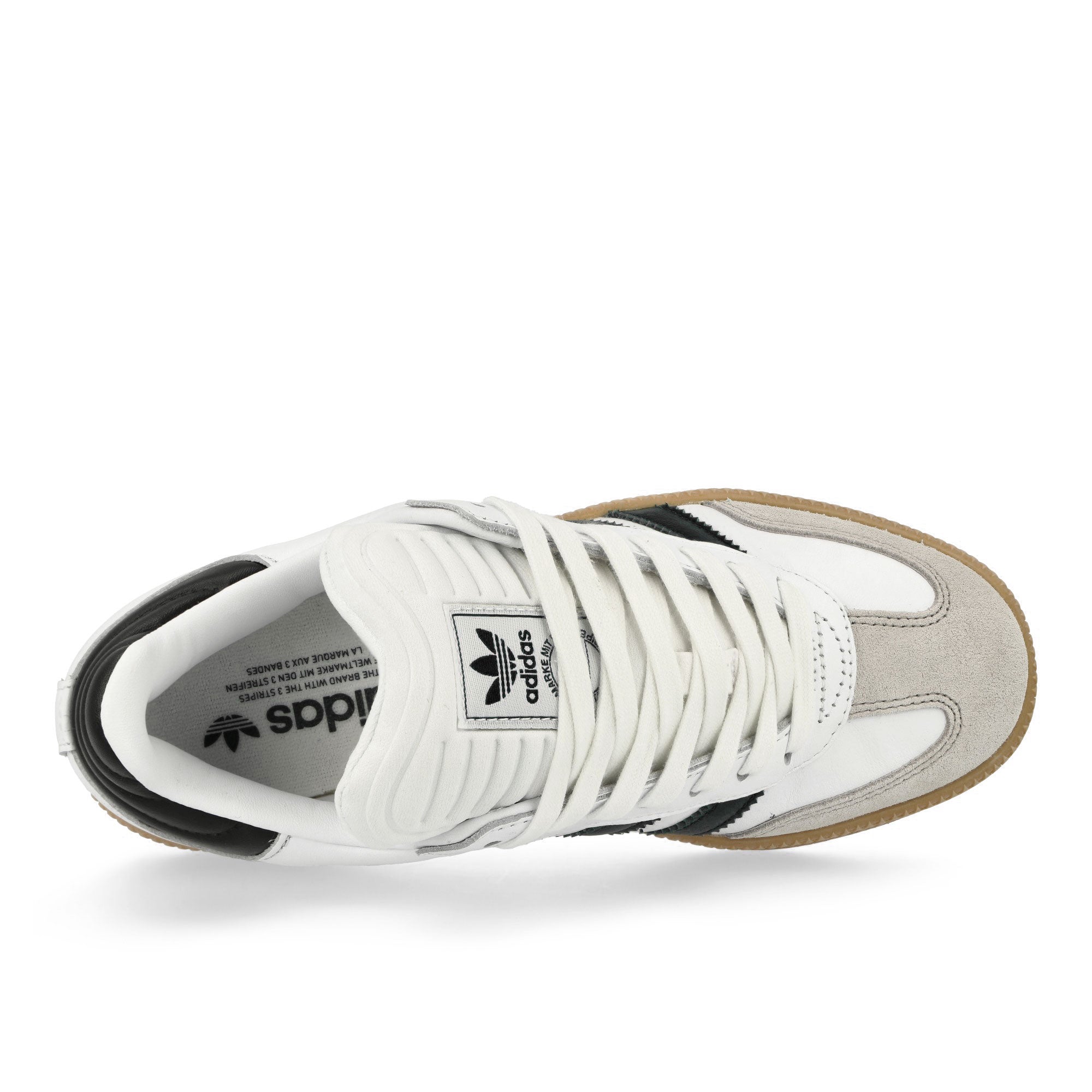 adidas Samba XLG Footwear White / Core Black / Gum 3 Low Top Sneakers  Detailfoto | Overkill