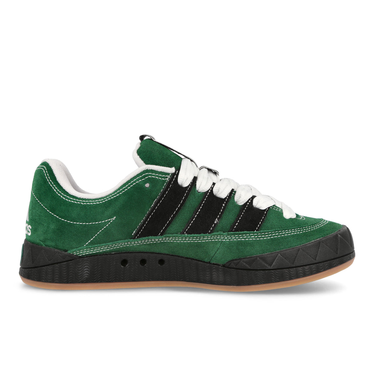 adidas YNuK x adidas Adimatic Dark Green / Core Black / Off White Sneakers  Silhouette | Overkill