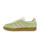 adidas Gazelle Indoor W Semi Green/ Almost Yellow / Cream White Low Top Sneakers IE2948  | Overkill
