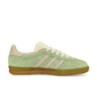 adidas Gazelle Indoor W Semi Green/ Almost Yellow / Cream White Low Top Sneakers  Silhouette | Overkill