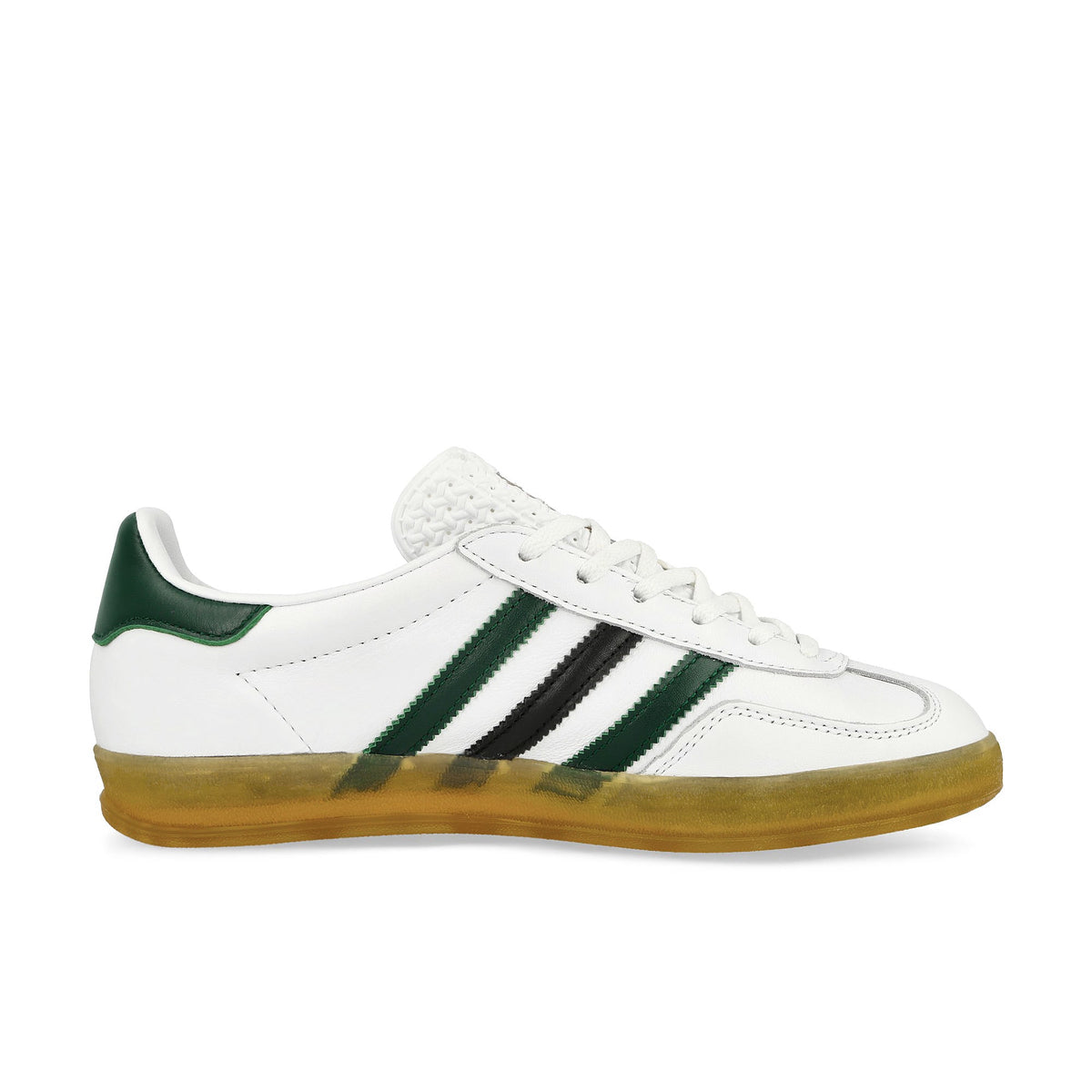 adidas Gazelle Indoor W Footwear White / Collegiate Green / Core Black Low Top Sneakers  Silhouette | Overkill