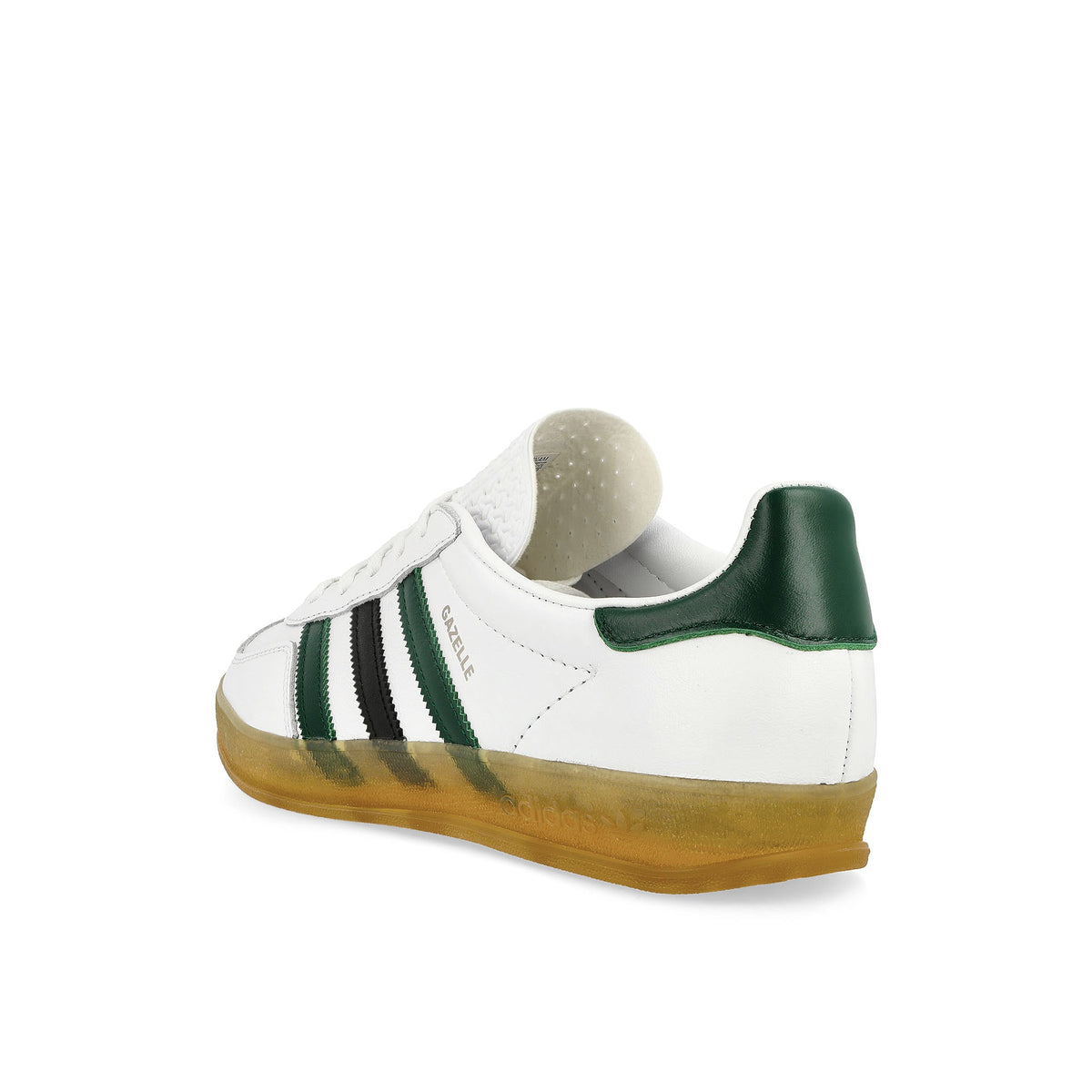 adidas Gazelle Indoor W Footwear White / Collegiate Green / Core Black Low Top Sneakers  Material | Overkill