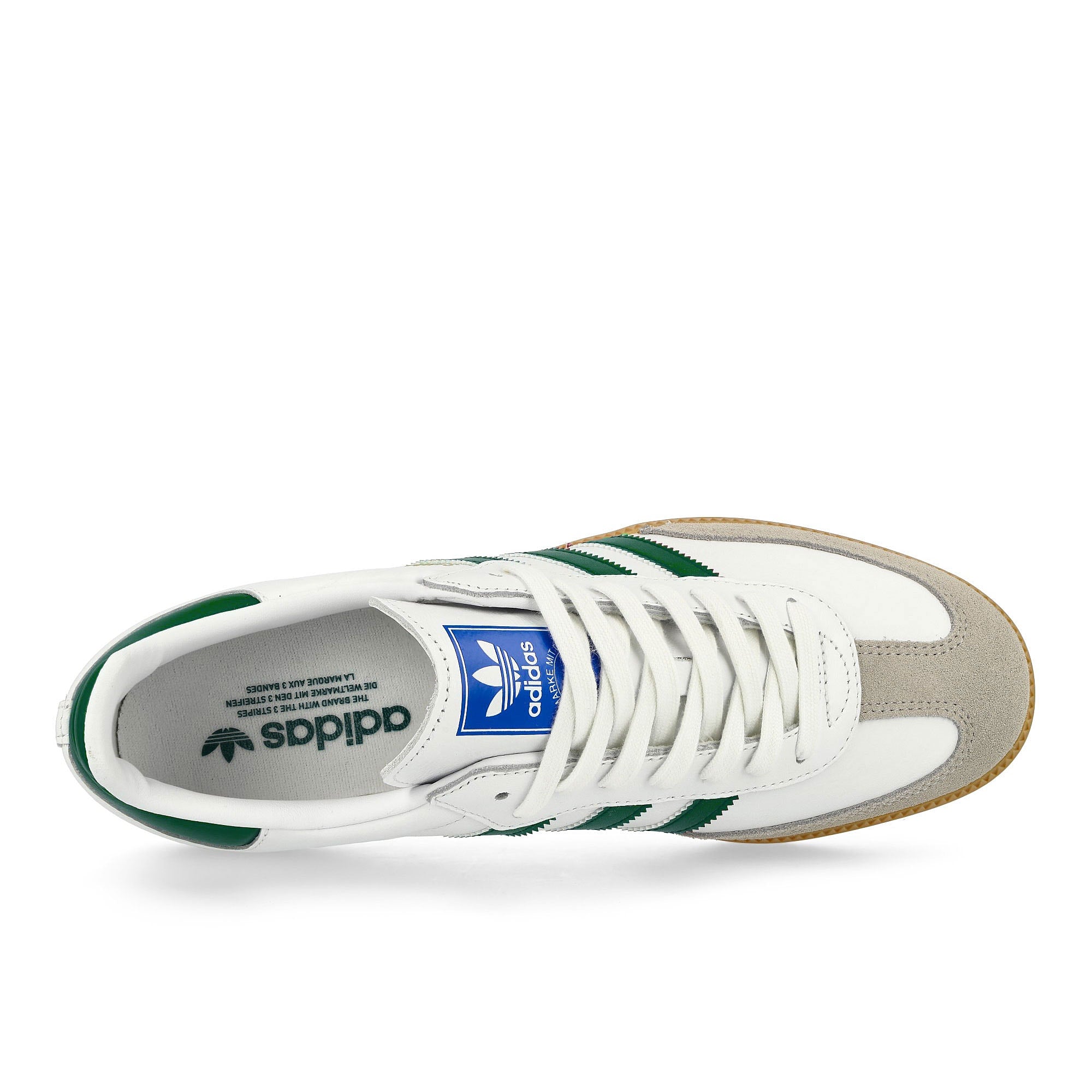 adidas Samba OG Footwear White / Collegiate Green / Gum 3 Low Top Sneakers  Detailfoto | Overkill