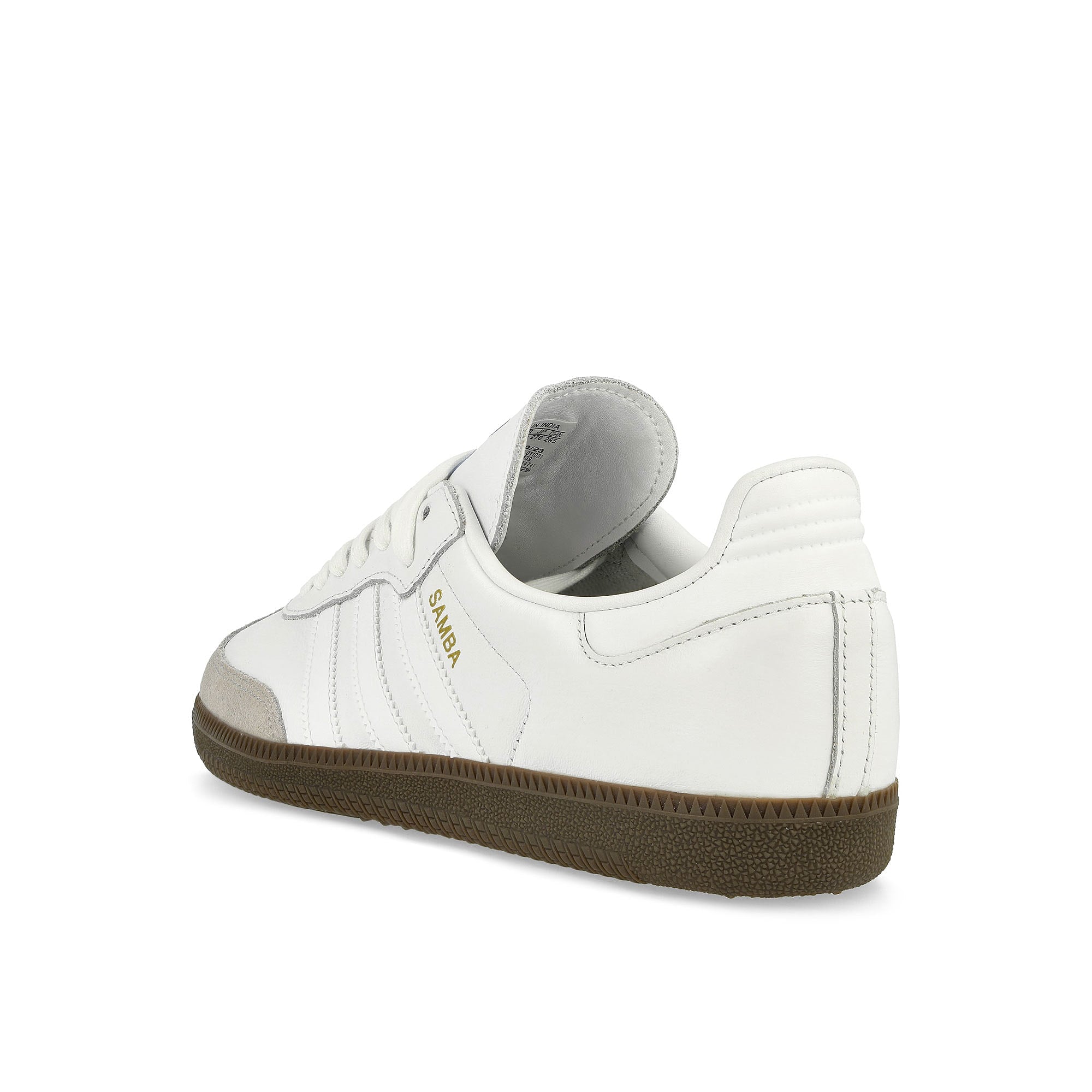 adidas Samba OG Cloud White / Cloud White / Gum Low Top Sneakers  Material | Overkill