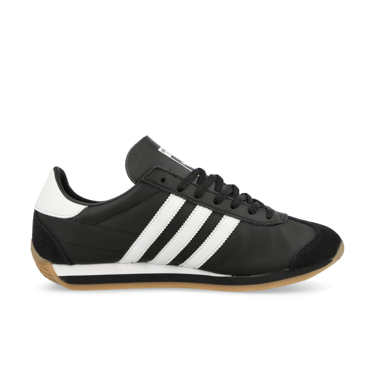 adidas Country OG Core Black / Core Black / Footwear White Low Top Sneakers  Silhouette | Overkill