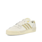 adidas Rivalry Low White Tint-Easy Yellow-Off White Low Top Sneakers  Close Up | Overkill