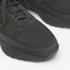 adidas Los Angeles Hiker Carbon / Carbon / Carbon High Top Sneakers  Close Up | Overkill
