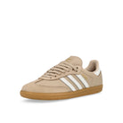 adidas Samba OG W Wonder Taupe / Footwear White / Gold Metallic Low Top Sneakers  Close Up | Overkill