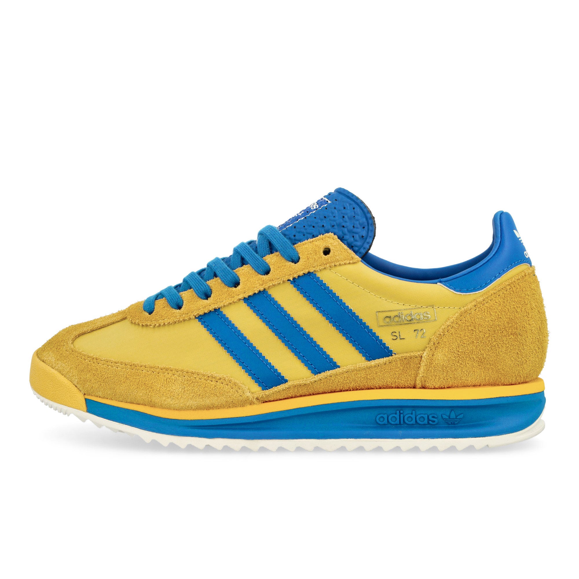 adidas SL 72 RS Utility Yellow / Blue Royal / Chalk White Low Top Sneakers IE6526 | Overkill