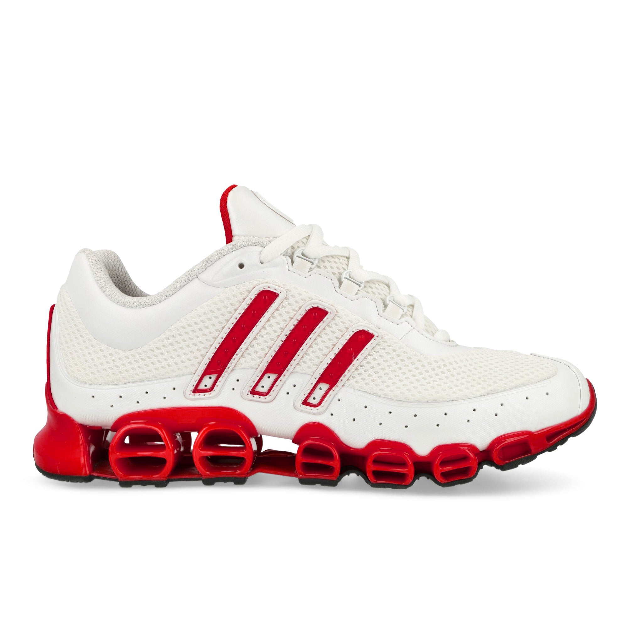adidas Megaride Cloud White / Better Scarlet / Core Black Low Top Sneakers  Silhouette | Overkill