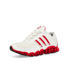 adidas Megaride Cloud White / Better Scarlet / Core Black Low Top Sneakers  Close Up | Overkill