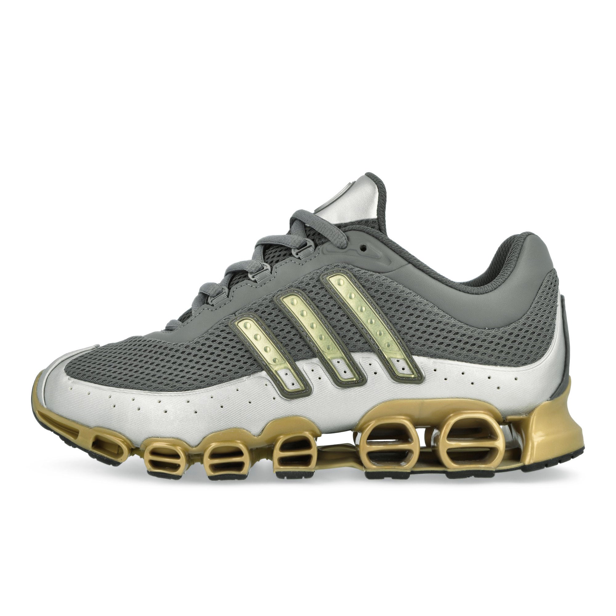adidas Megaride Grey Four / Gold Metallic / Matte Silver Low Top Sneakers IE6531 | Overkill