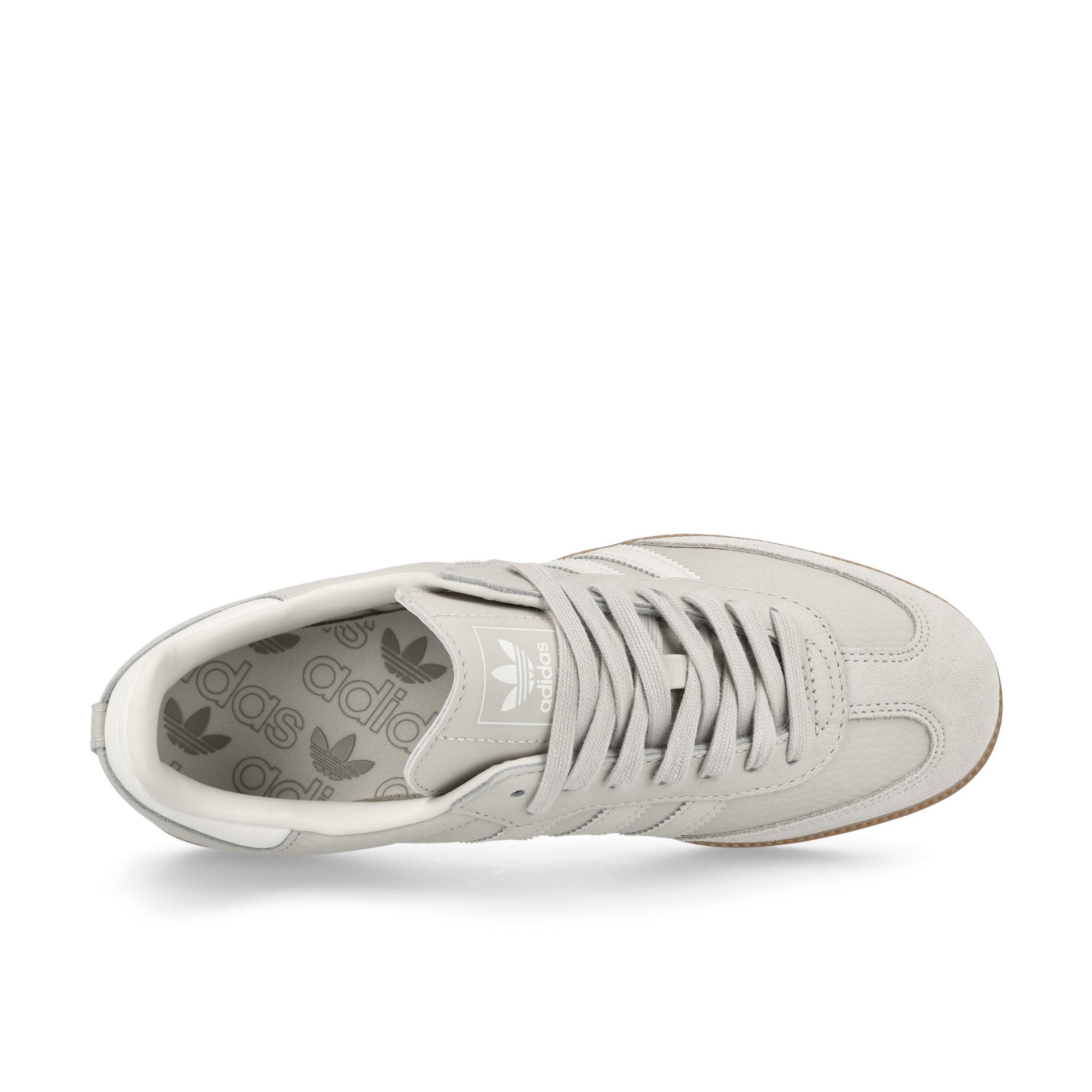 adidas Samba OG W Aluminium / Chalk White / Wonder Beige Low Top Sneakers  Detailfoto | Overkill