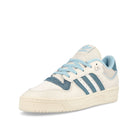 adidas Rivalry Low 86 Off White / Clear Sky / Orbit Grey Sneakers  Close Up | Overkill