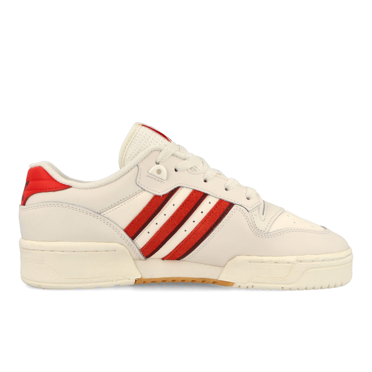 adidas Rivalry Low Cloud White / Red / Shadow Red Sneakers  Silhouette | Overkill