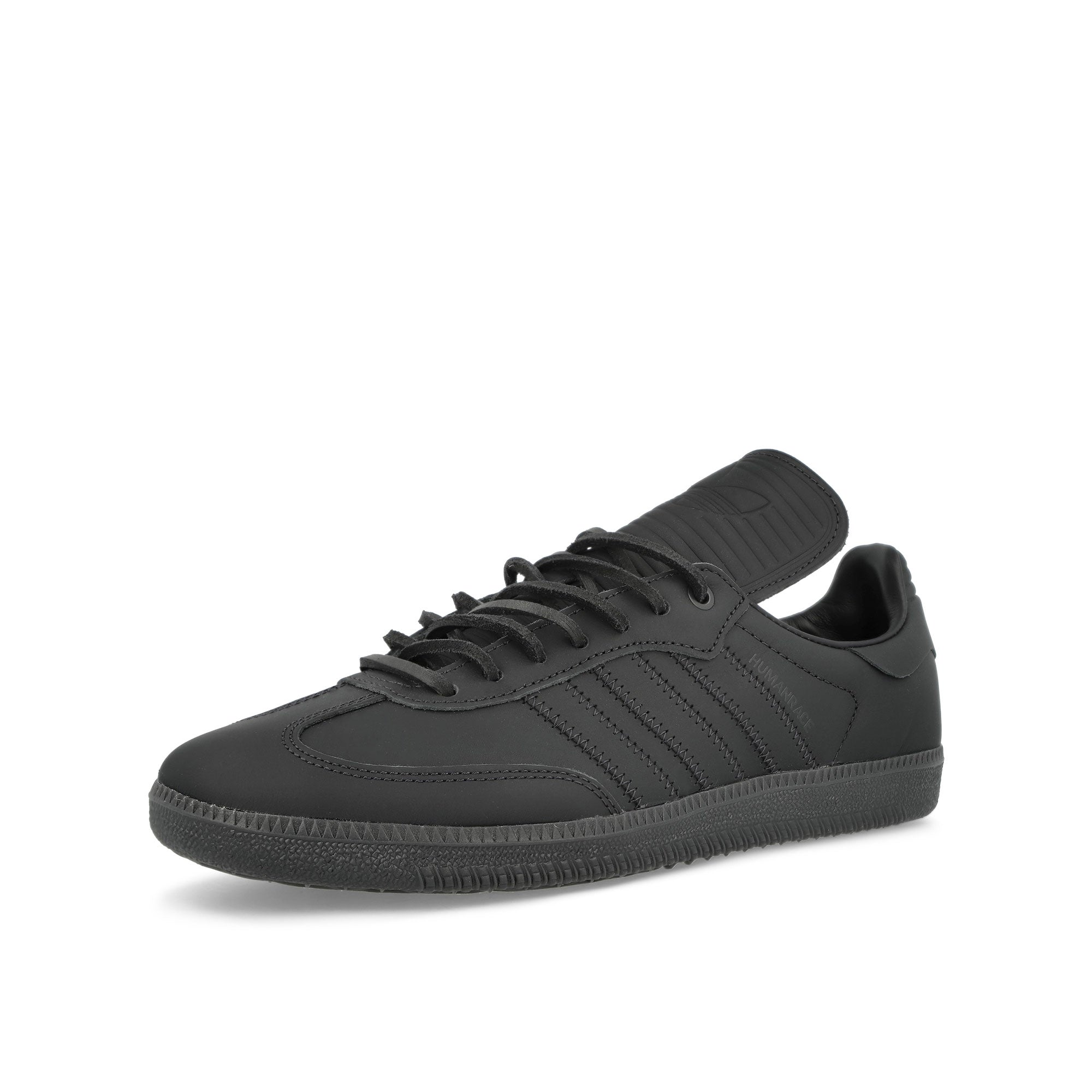 adidas Samba Night Grey / Night Grey / Night Grey Low Top Sneakers  Close Up | Overkill