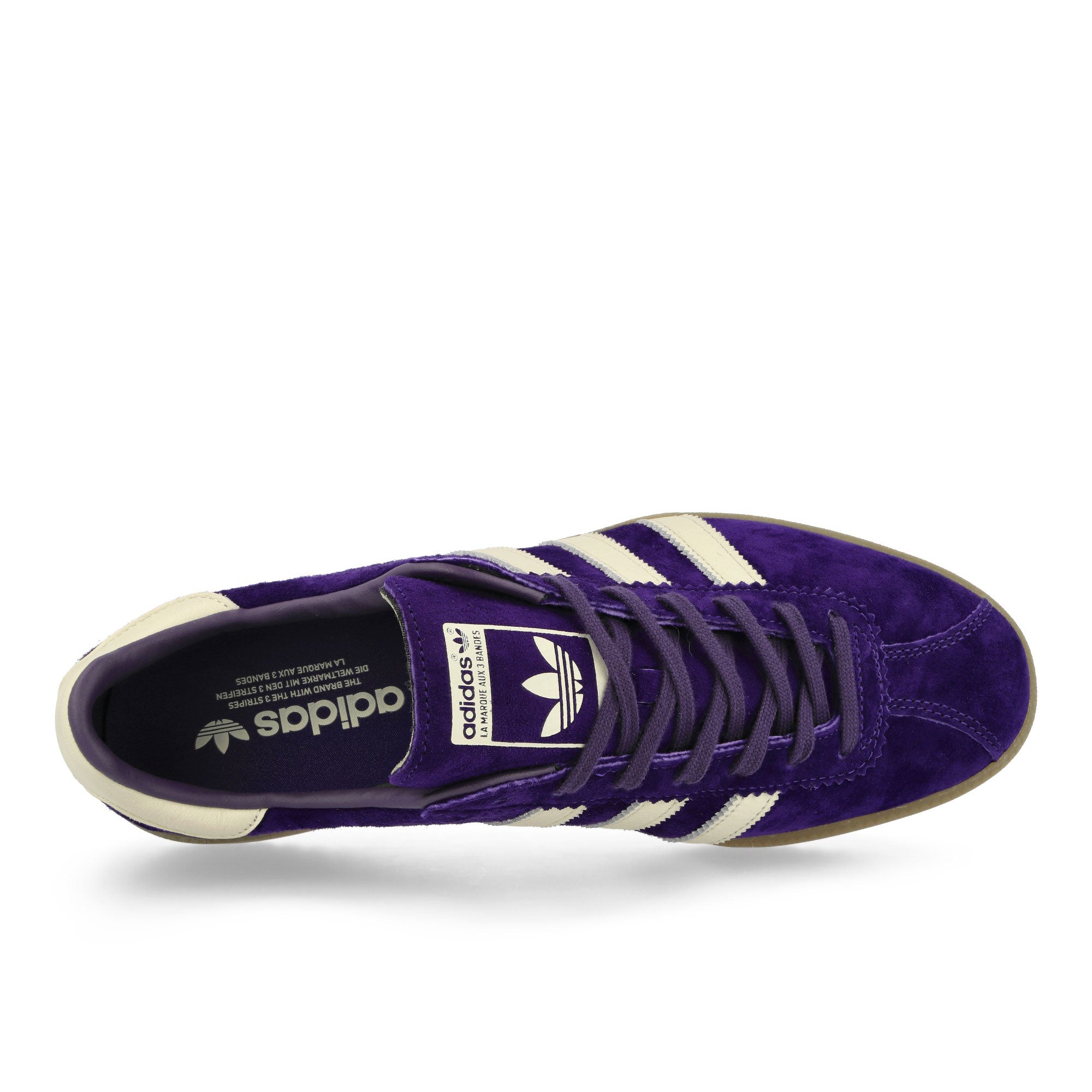 adidas Bermuda College Purple / Chalk White / Dark Purple Low Top Sneakers  Detailfoto | Overkill