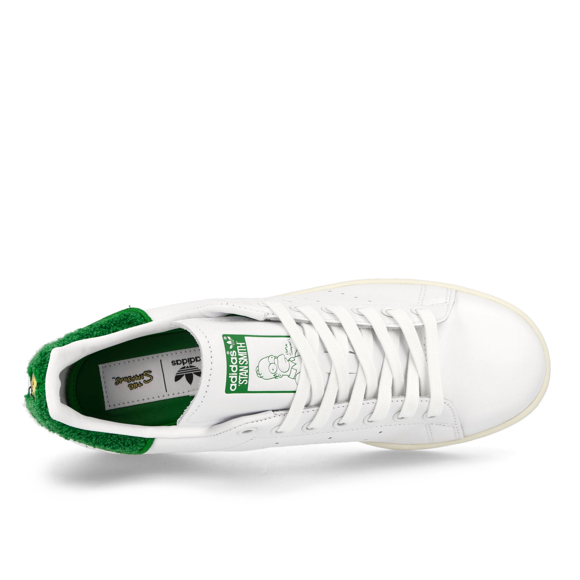 adidas The Simpsons x adidas Stan Smith White / Green / Cream White Sneakers  Detail View 1 | Overkill