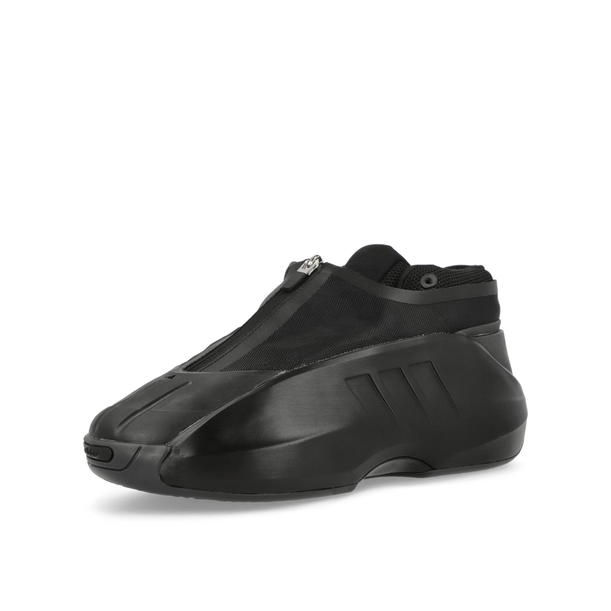 adidas Crazy Iiinfinity Core Black / Carbon / Footwear White Mid Top Sneakers  Close Up | Overkill