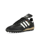 adidas Mundial Team SPZL F.C. Core Black / Footwear White / Silver Metallic Low Top Sneakers IE9095 Close-up | Overkill
