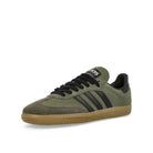 adidas Samba OG Base Green / Core Black / Brown Desert Low Top Sneakers  Close Up | Overkill