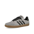 adidas Samba OG Halo Silver / Core Black / Brown Desert Low Top Sneakers  Close Up | Overkill