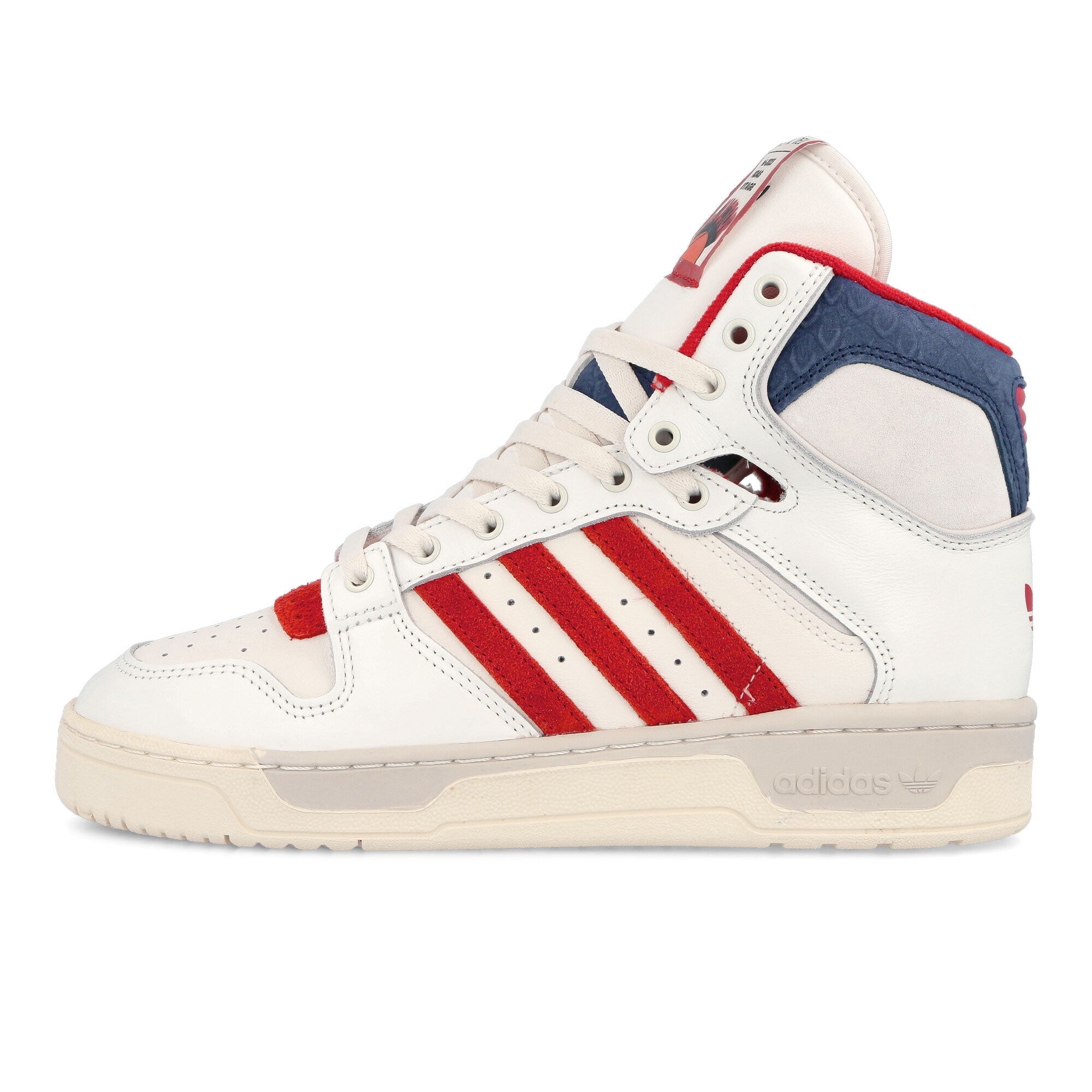 adidas Conductor Hi – The Collective Pack Chalk White / Scarlet / Grey One High Top Sneakers IE9938 | Overkill