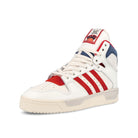 adidas Conductor Hi – The Collective Pack Chalk White / Scarlet / Grey One High Top Sneakers  Close Up | Overkill