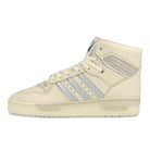 adidas Rivalry Hi Consortium Clear White-Silver Metallic-Grey One High Top Sneakers IF0602 | Overkill