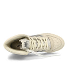 adidas Rivalry Hi Consortium Clear White-Silver Metallic-Grey One High Top Sneakers  Detailfoto | Overkill