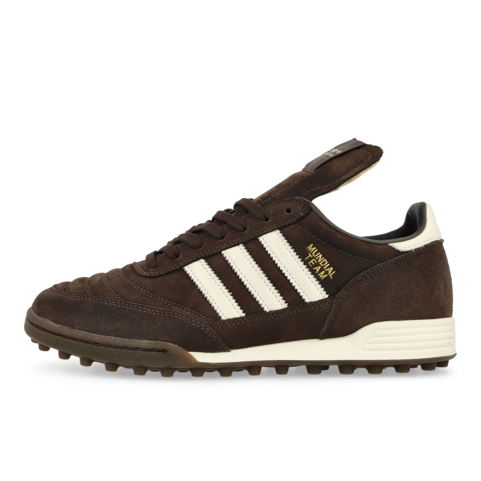 adidas Mundial Team RS Brown / Off Whhite / Dark Brown Low Top Sneakers  Detail View 5 | Overkill
