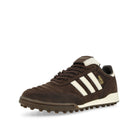 adidas Mundial Team RS Brown / Off Whhite / Dark Brown Low Top Sneakers  Close Up | Overkill