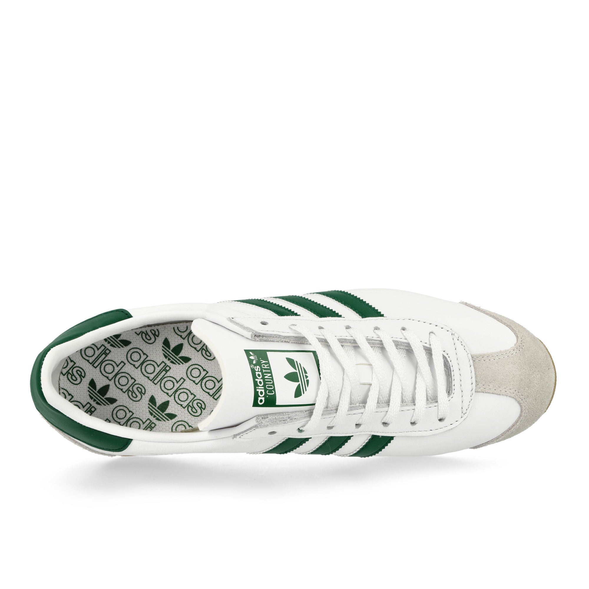 adidas Country OG Footwear White / Collegiate Green / Footwear White Low Top Sneakers  Detailfoto | Overkill