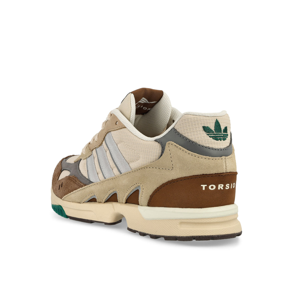 adidas Torsion Super Sand Strata / Metallic Silver / Preloved Brown Low Top Sneakers  Material | Overkill