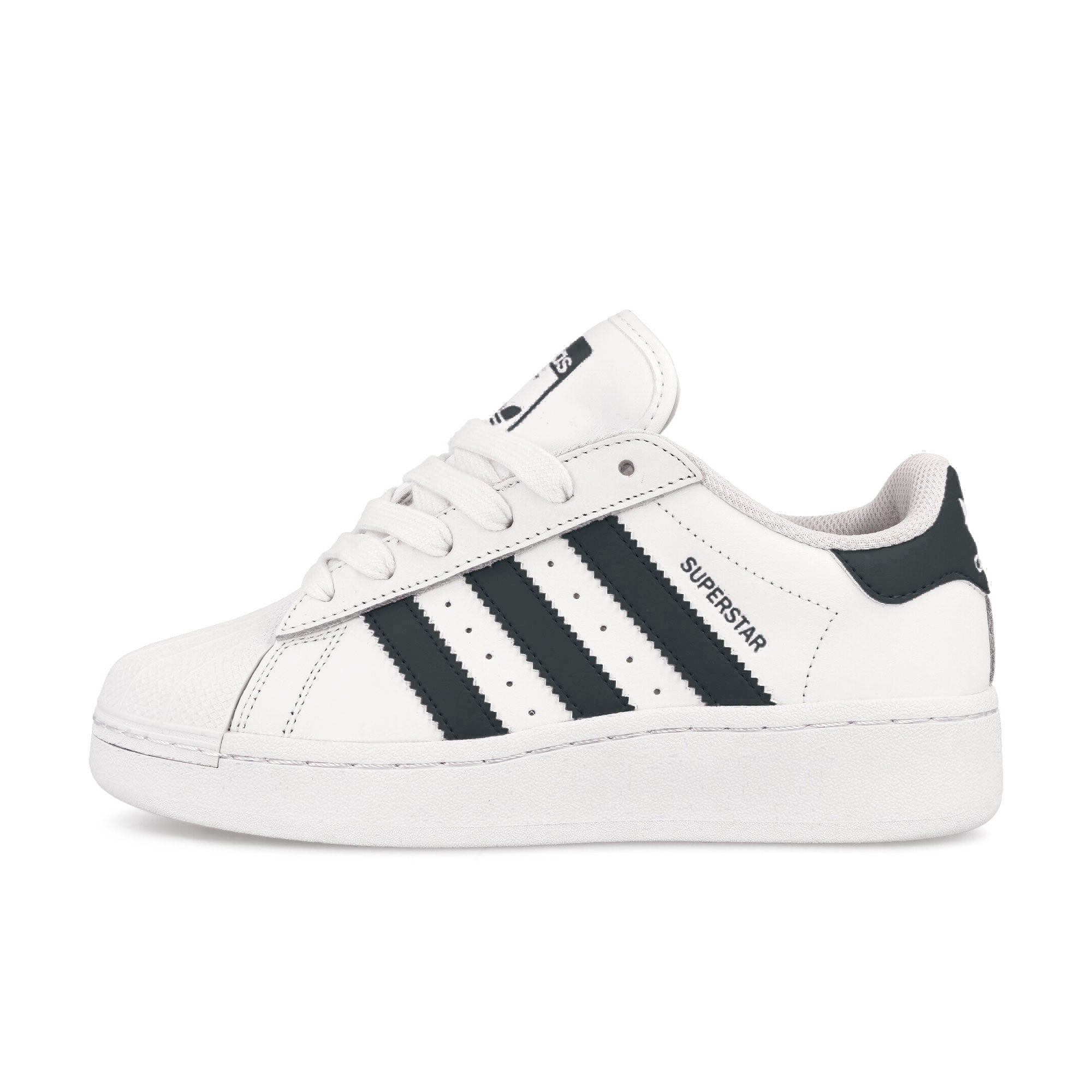 adidas Superstar XLG W Footwear White-Core Black-Footwear White Low Top Sneakers IF3001 | Overkill