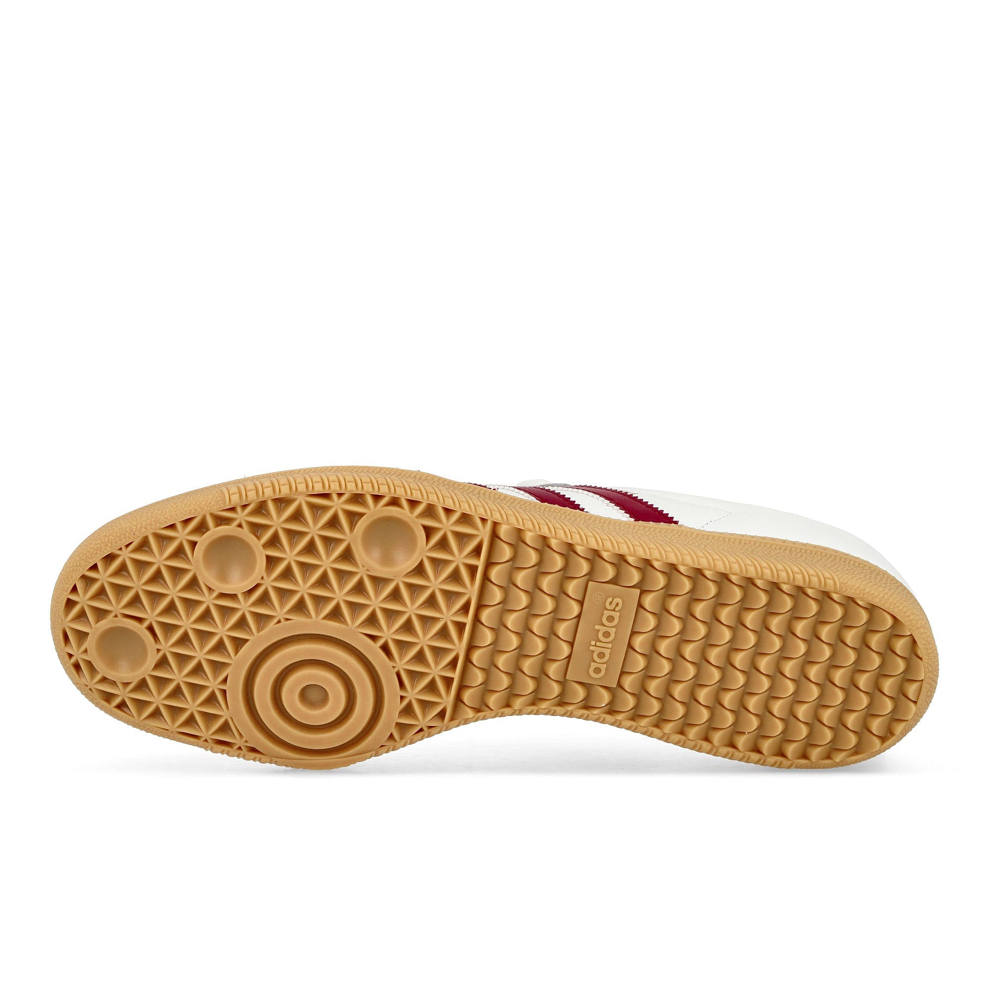 adidas Samba OG Footwear White / Collegiate Burgundy / Gum Low Top Sneakers  Detail View 1 | Overkill