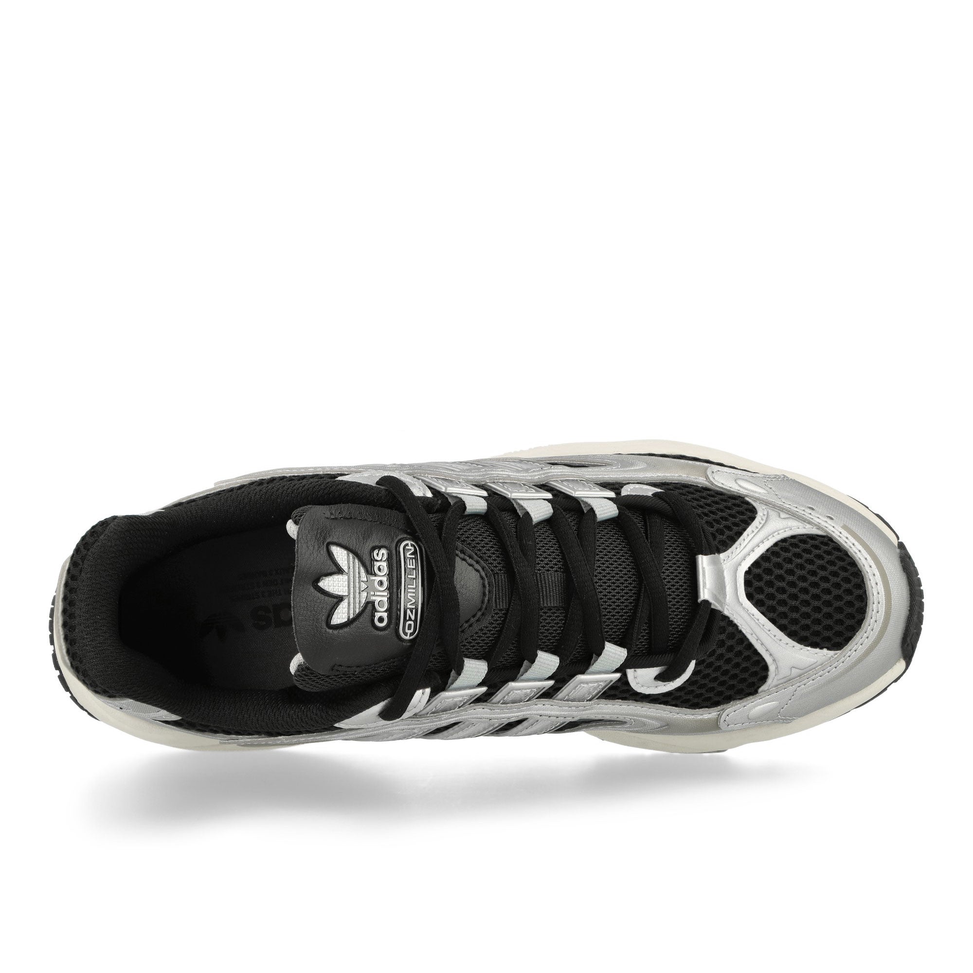 adidas Ozmillen Core Black / Grey Five / Grey Two Low Top Sneakers  Detailfoto | Overkill