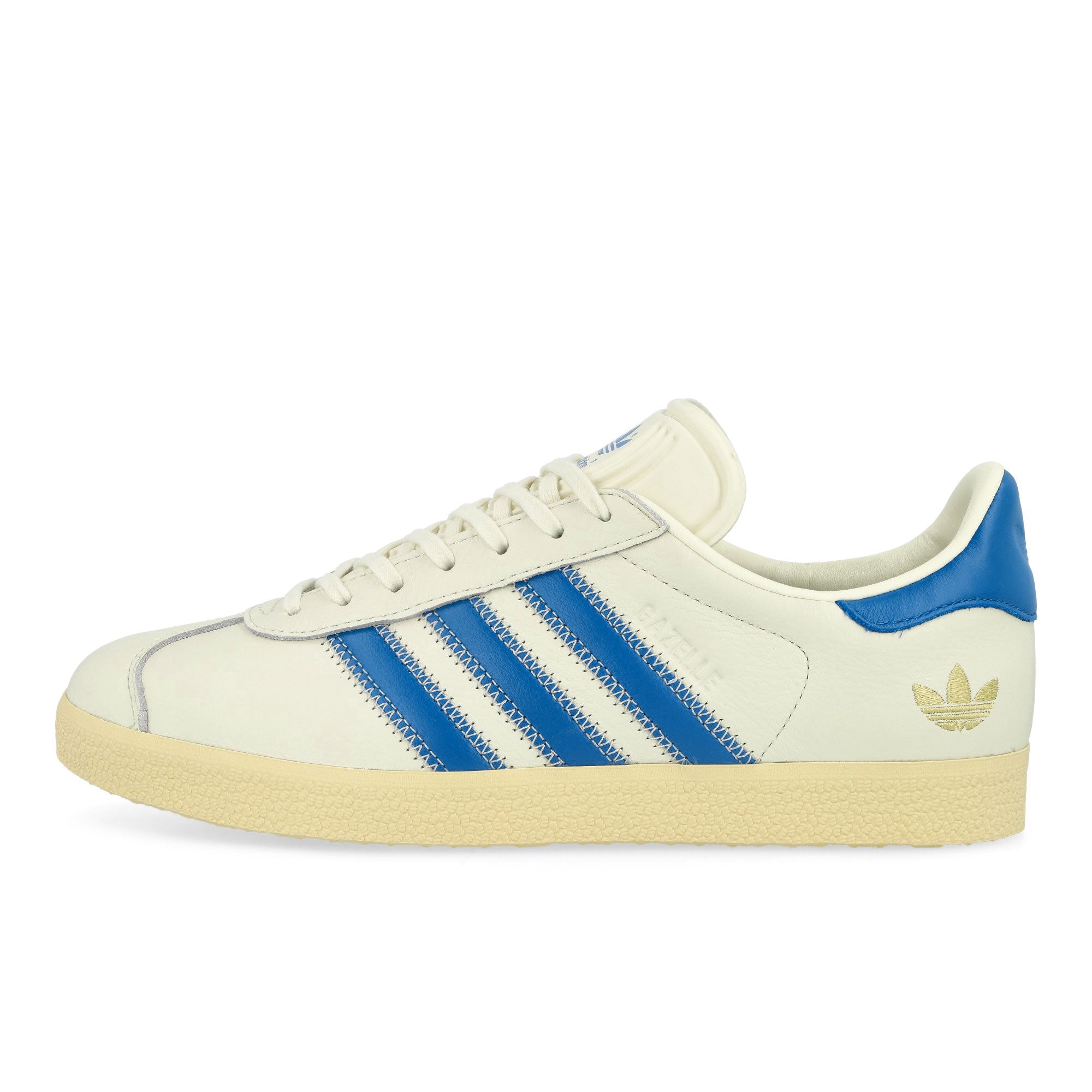 adidas Gazelle Ivory / Bluebird / Gold Metallic Low Top Sneakers IF4599 | Overkill