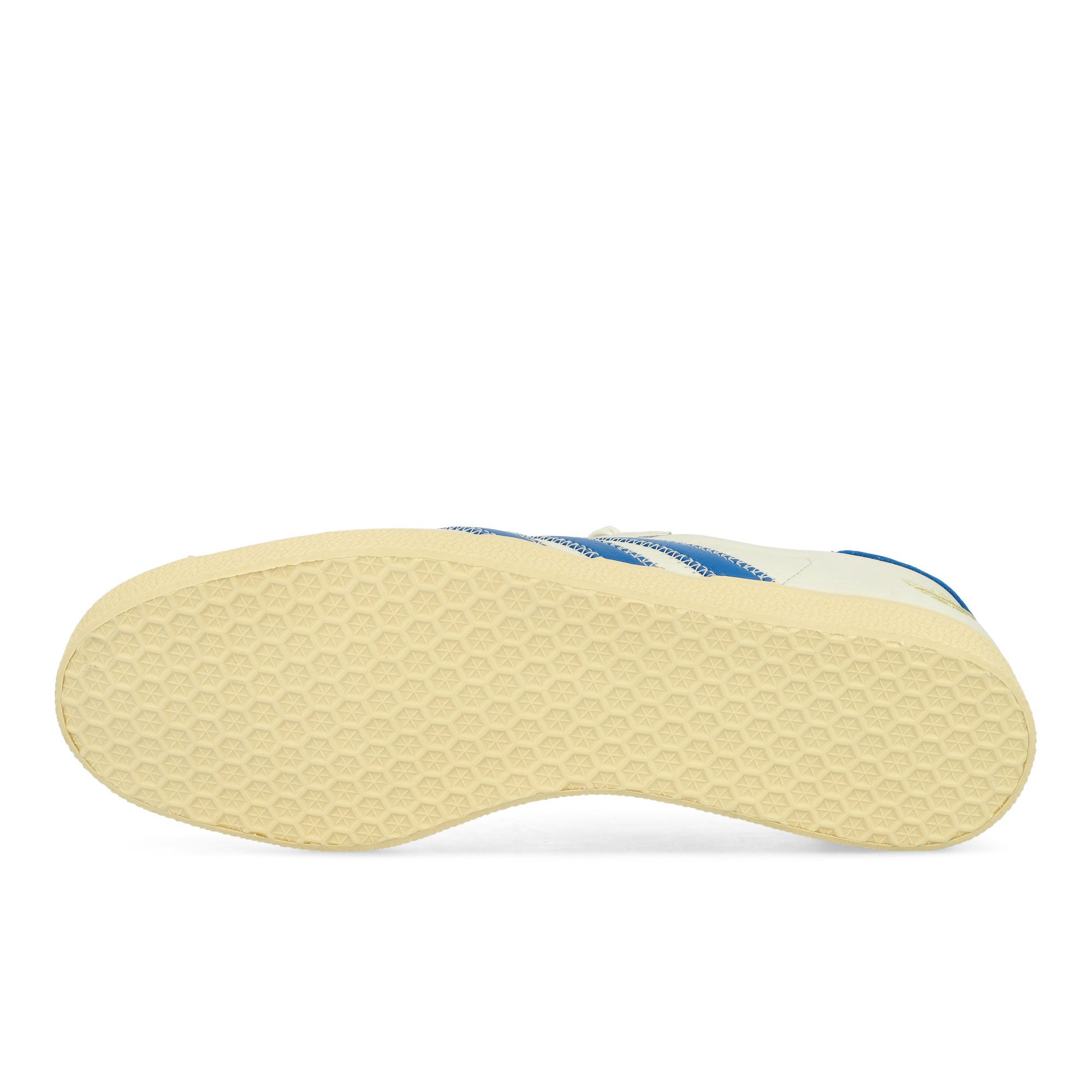 adidas Gazelle Ivory / Bluebird / Gold Metallic Low Top Sneakers  Detail View 1 | Overkill