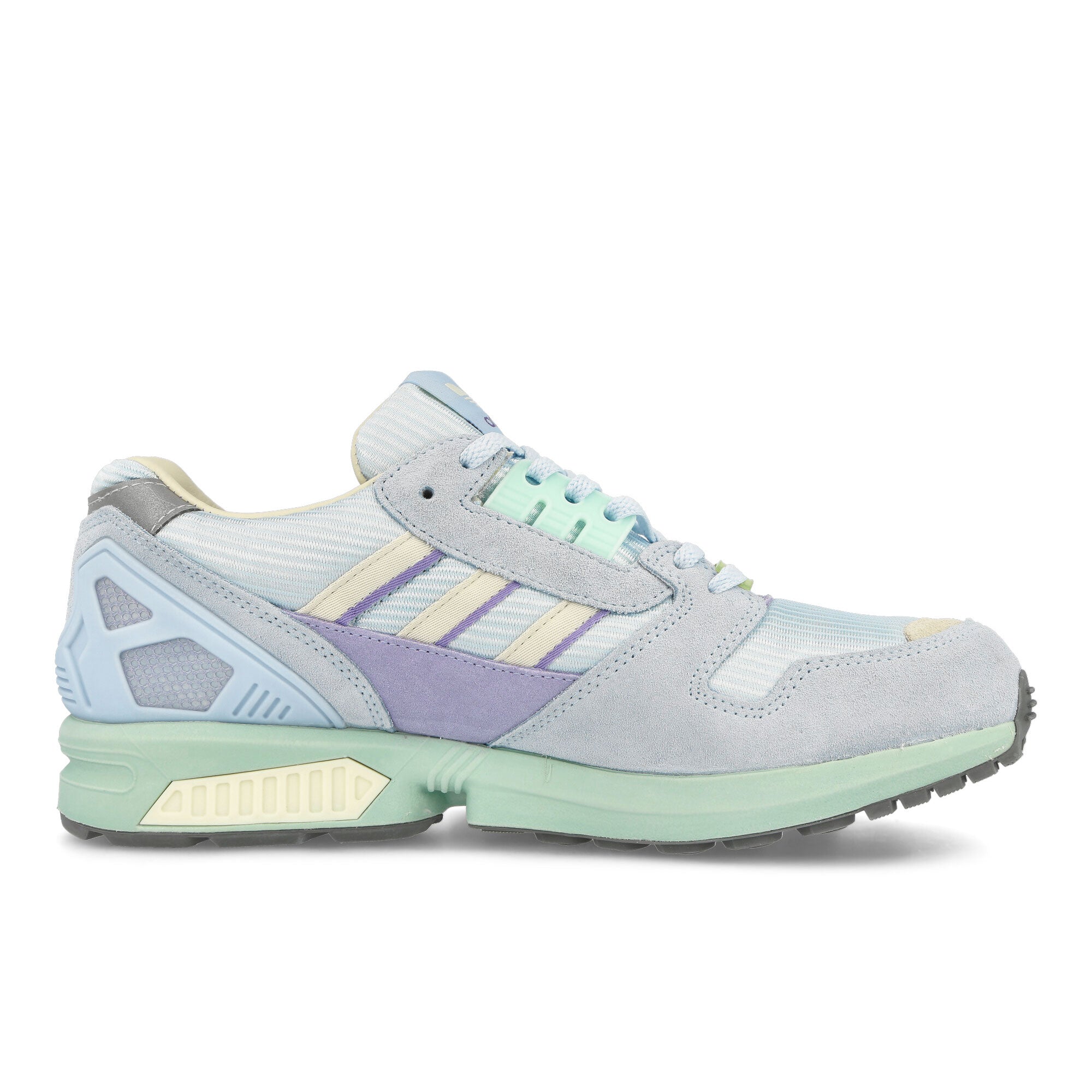 adidas ZX 8000 Sky Tint / Chalk White / Clear Grey Low Top Sneakers IF5383 Silhouette | Overkill