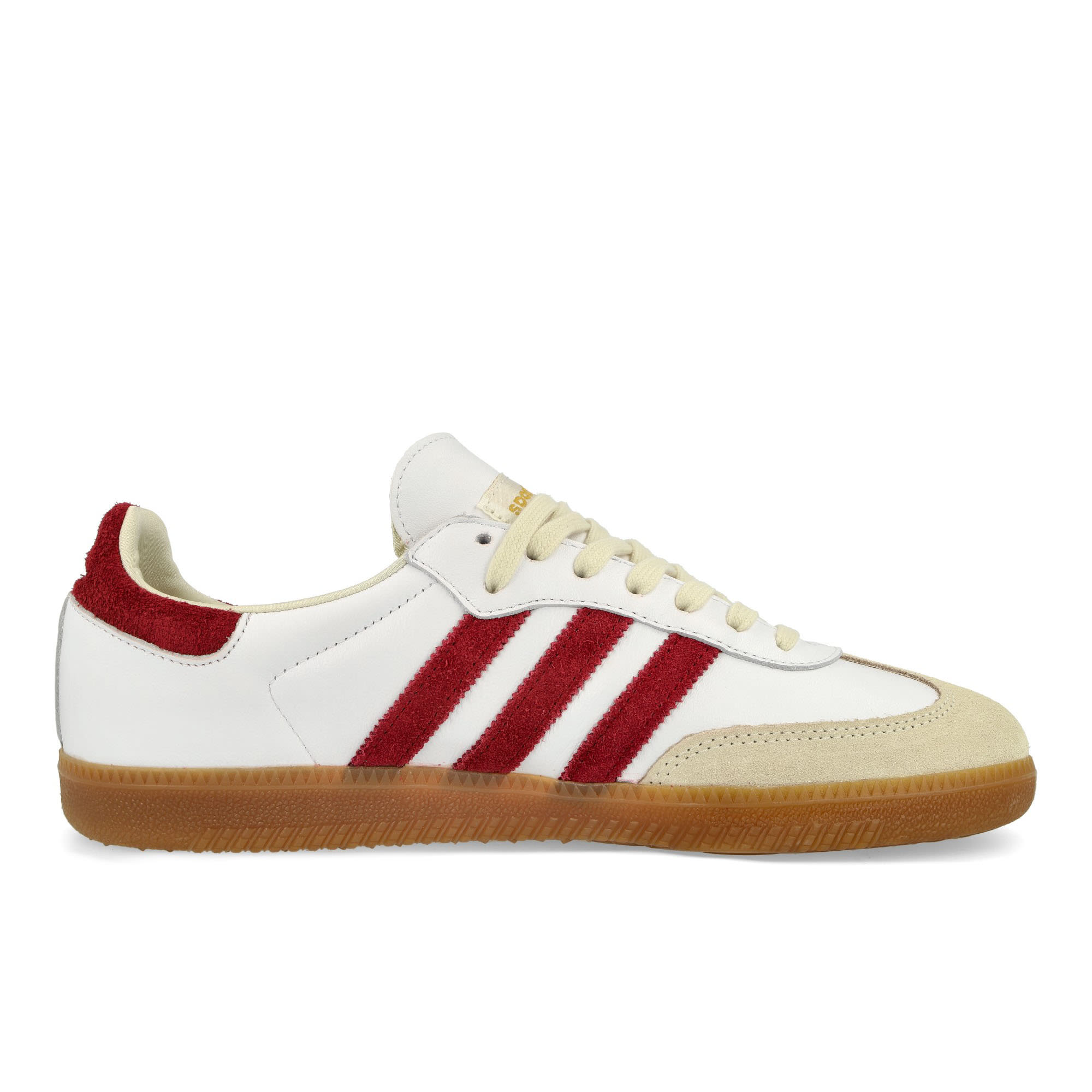 SPORTY & RICH x adidas Samba OG Footwear White /  Core Burgundy / Clear White Low Top Sneakers  Silhouette | Overkill
