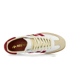 SPORTY & RICH x adidas Samba OG Footwear White /  Core Burgundy / Clear White Low Top Sneakers  Detailfoto | Overkill
