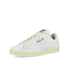 adidas Englewood SPZL Footwear White / Off White / Dark Green Low Top Sneakers  Close Up | Overkill